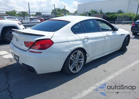 2014 BMW 650I Gran Coupe z USA, uszkodzony, nr VIN WBA6B2C56ED129672